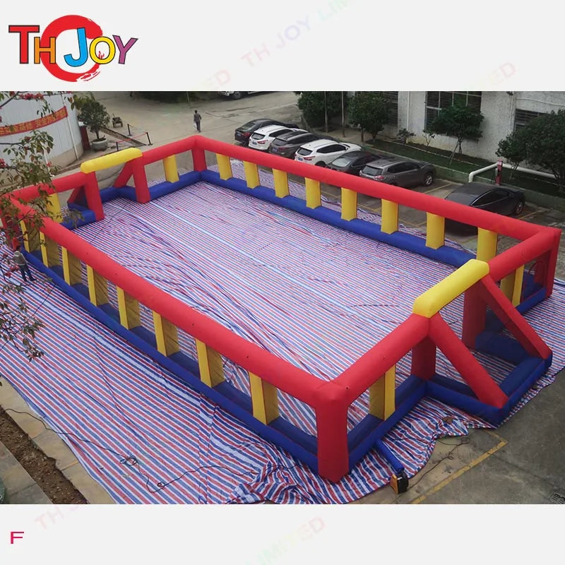 15x8m Inflatable Soccer Arena Football Field Pitch Inflatable Soccer Field for Sale