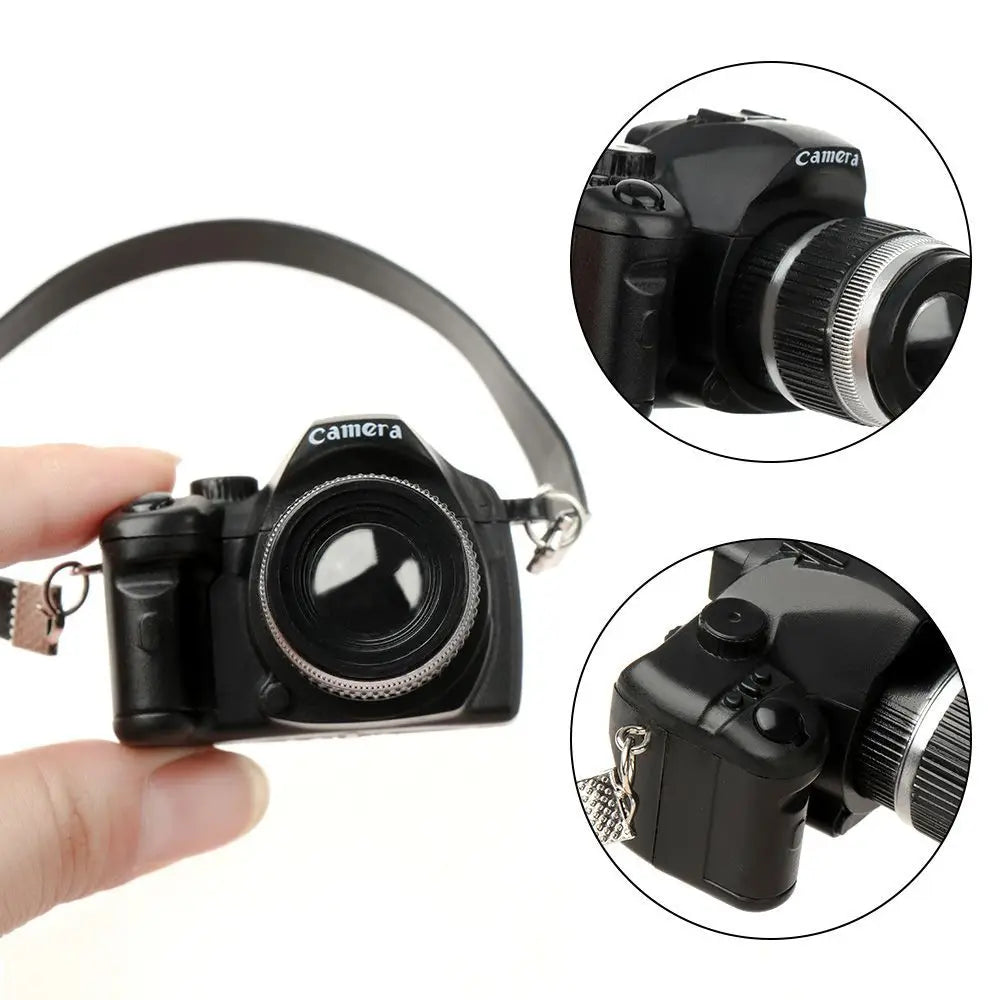 1Pc  Dollhouse Miniature Digital SLR Camera Dolls House Decoration Accessory Home Decore Home Decor Decorations for Home