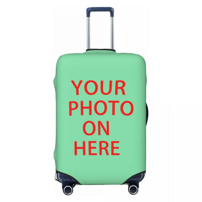 Custom Personalized Custom Photo Logo Luggage Cover Cute Customized DIY Print Suitcase Protector Covers Suit For 18-32 inch