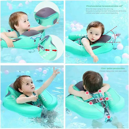 Inflatable Baby Swimming Float Baby Pool Float Waist Swimming Chest Floater Spa Buoy Trainer Swim Trainer Float