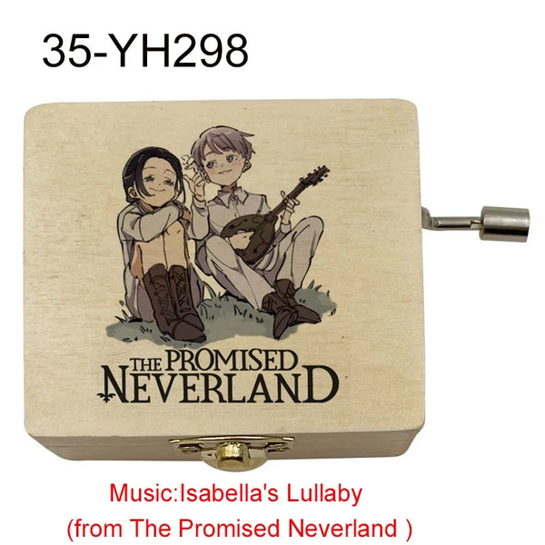 Isabella's Lullaby music theme anime The Promised yakuso no Neverland Music Box fans christmas new year gift home office Deco