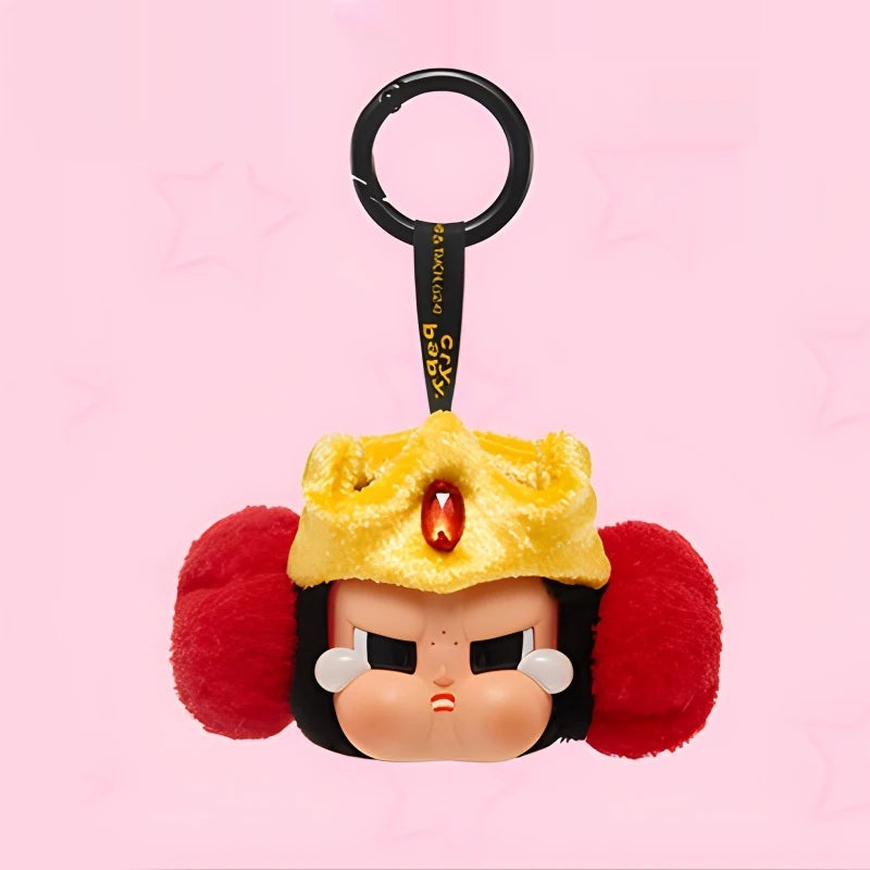 1:1 reissue Crybaby Powerpuff Girl Series Plush Doll Keychain Bags Pendant Room Decoration Birthday Gift Mysterious Box Kid Toy