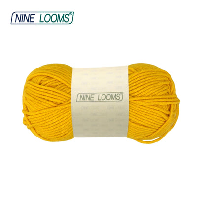 NINE LOOMS Acrylic Crochet Yarn 50g Soft 5-Strand Thread Doll Fabric Baby Blanket Sweater Scarf Hand Knitting Needlework Craft