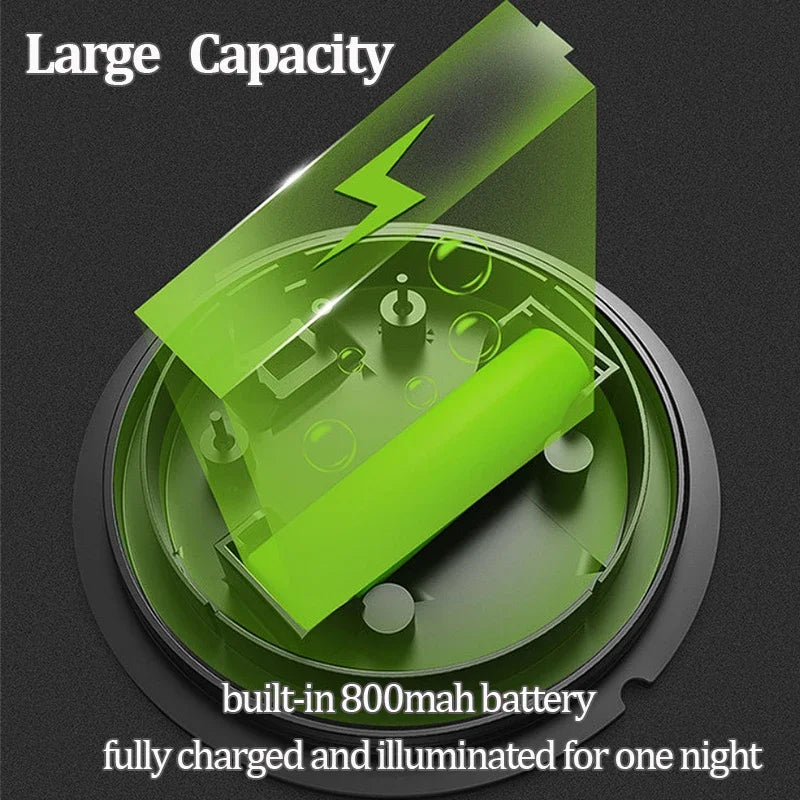 17 LEDs Solar Lights Outdoor Waterproof, Solar Ground Light Outside Garden Landscape Lighting for Patio Pathway Lawn Yard White