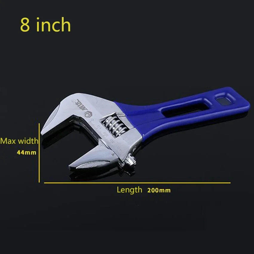 1PC 4"/5"/6"/8" Adjustable Spanner Universal Key Nut Wrench Home Hand Tools Multitool High Quality 몽키스패너 llave francesa