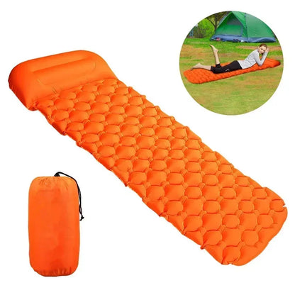 Sleeping Pad Ultralight Inflatable Sleeping Pad for Camping,Ultralight Waterproof Sleeping Mat W/Pillow Hammock Mate air sofa