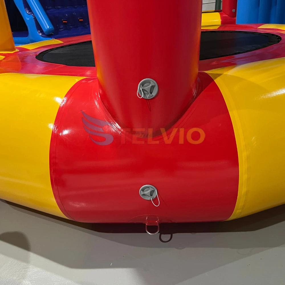 Outdoor children's bungee inflatable children's bungee single bungee inflatable trampoline outdoor sport games