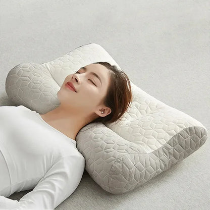 Neck Pillow Aid Neck Protection Correction Orthopedic Pillow 40x70cm Slow Rebound Soft Sleeping Pillow Relax The Cervical Adult