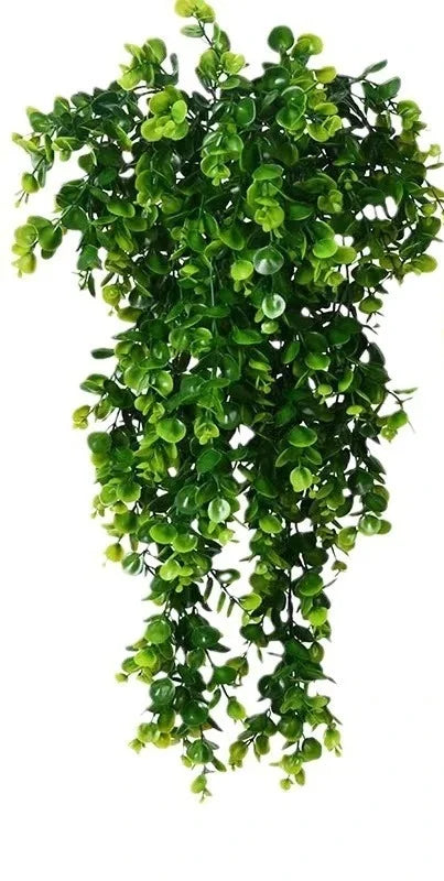 Artificial Flower Vines Simulate Green Plants Wall Ornaments Outdoor Garden Decorations Wedding Decor DIY Eucalyptus Plants