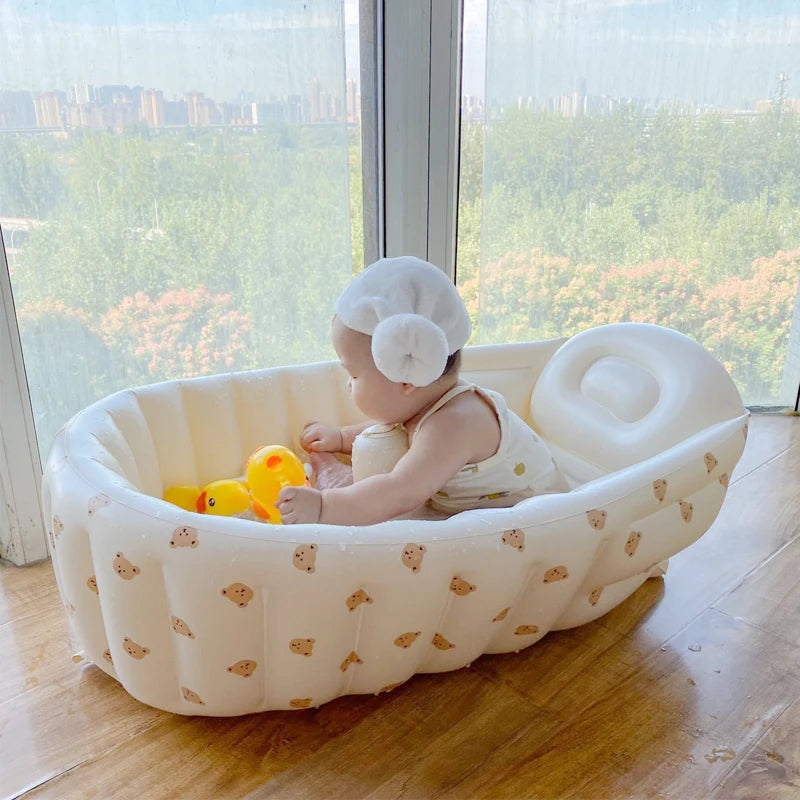 Animal Baby Swimming Bathtub Children's Portable Outdoor Inflatable Pool Children's Bathtub Newborn Swimming Pool