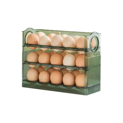 Egg Storage Box Refrigerator Organizer Food Containers Egg Fresh-keeping Case Holder Tray Dispenser Kitchen Storage Boxes