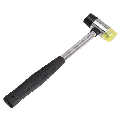 Portable Mini Rubber Hammer Double Face Soft Rubber Hammer Multifunctional Hand Tools For Jewelry Craft DIY Enthusiasts