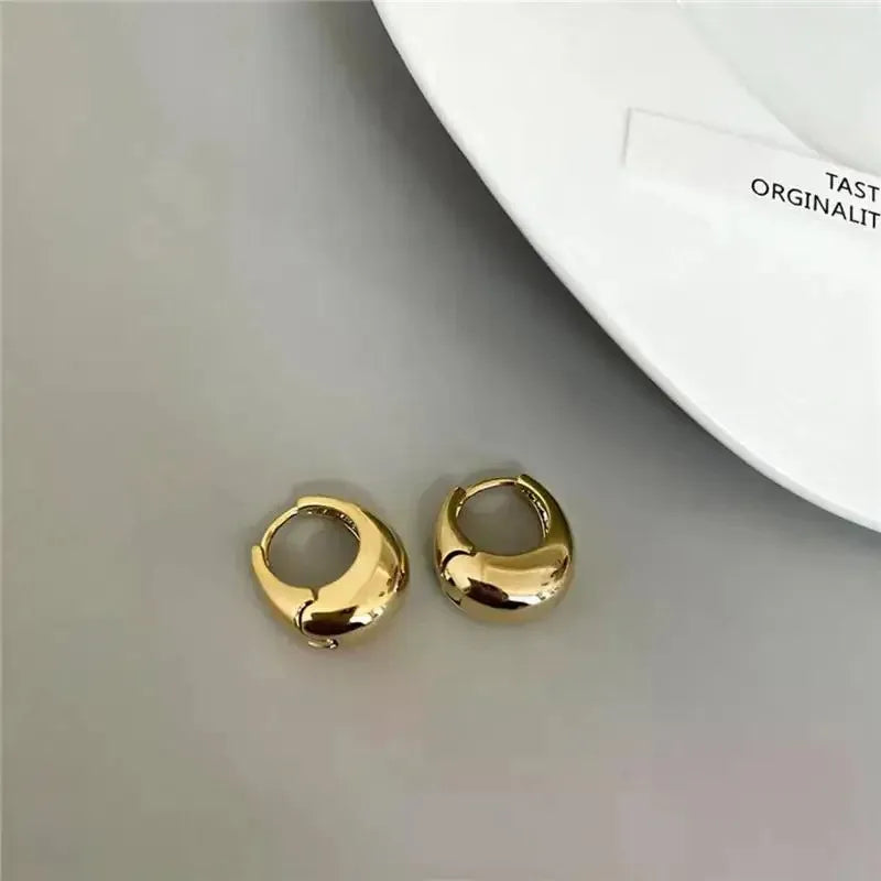 2Pcs Hot Sale Fashion Metal Drop Earrings for Woman, Vintage Hoop Earring Trend Classic Party Wedding Pendant Jewelry Gift