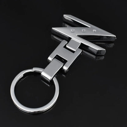 Z Style Car Key Chain Ring Chrome Finishing Zinc Alloy Key Chain Keyring For Nissan 280ZX 300ZX 350Z 370Z Z