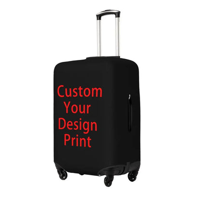 Custom Personalized Custom Photo Logo Luggage Cover Cute Customized DIY Print Suitcase Protector Covers Suit For 18-32 inch