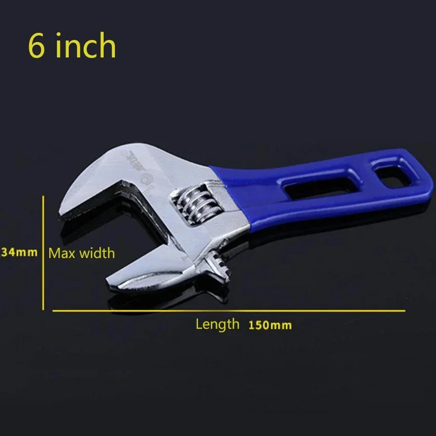 1PC 4"/5"/6"/8" Adjustable Spanner Universal Key Nut Wrench Home Hand Tools Multitool High Quality 몽키스패너 llave francesa