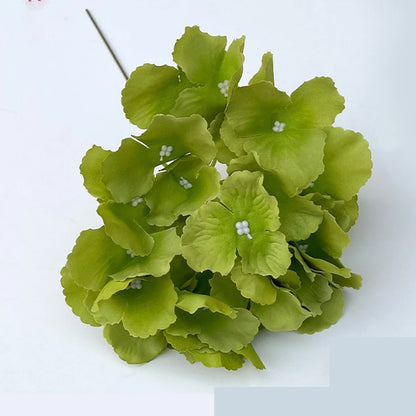 European Retro Fall British Hydrangea Artificial Small Branch Silk Flower DIY Wedding Scrapbook Artificiales Flowers House Decor