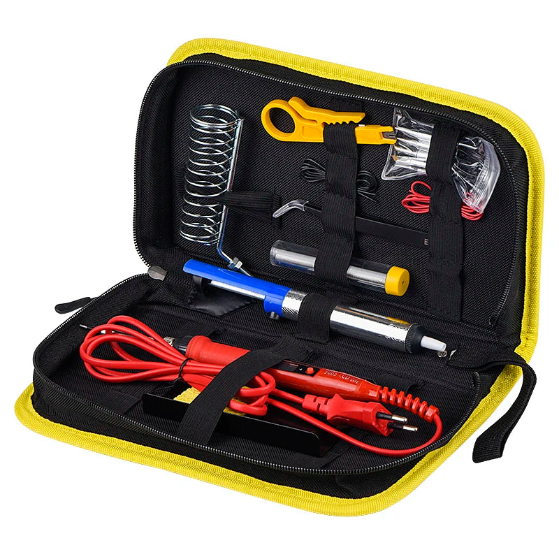 JCD Electric Soldering Iron Kit 80W LCD Digital Display Adjustable Temperature 220V/110V Solder Iron Welding Repair Tools 908S