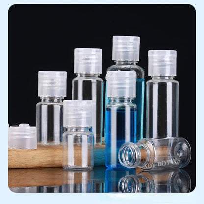 Wholesale30ml-120ml Refillable Transparent Empty Bottle Plastic Portable Bottle Travel Container Refillable Cosmetics Container