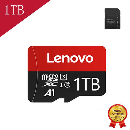 1TB Lenovo Micro SD Card Mini Memory Card Class 10 High Speed  A1128GB 256GB U3 4KCartao De Memoria Flash Memory TF Mecard C10