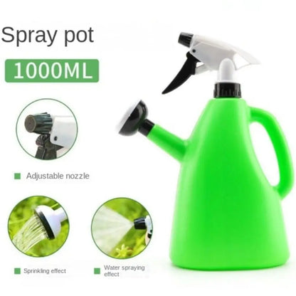 Plastic Watering Can Pot Gardening Supplies Garden Plants Adjustable Pressure Spray Water Kettle Indoor 1L Flower Sprayer Home