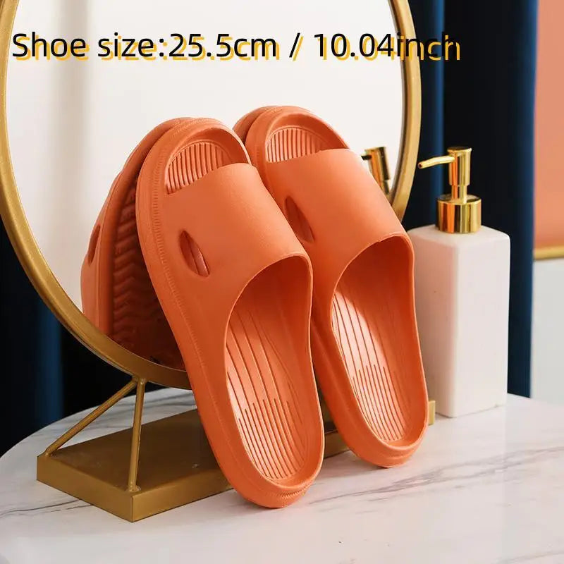 Non Slip Slides Lightweight Open Toe Quick Dry Slippers For Indoor Outdoor Bathroom Beach Summer Indoor Outdoor Eva Slippers