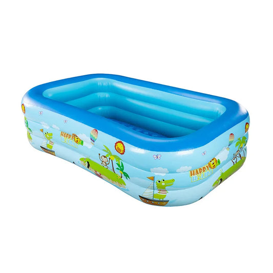 Family Inflatable Swimming Pool Family Adult Inflatable Pool Baby Swimming Pools Summer Indoor Outdoor Party Toys