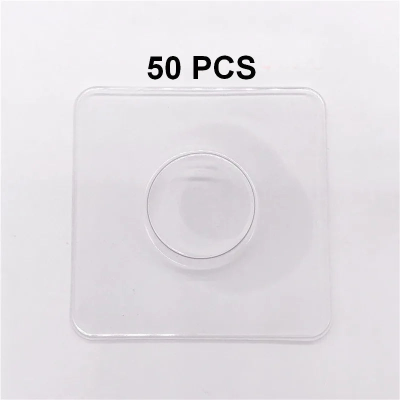 10/500pcs wholesale plastic clear lash tray mink lashes holder eyelash trays for eyelash packaging box package case bulk vendors