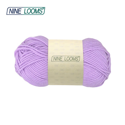 NINE LOOMS Acrylic Crochet Yarn 50g Soft 5-Strand Thread Doll Fabric Baby Blanket Sweater Scarf Hand Knitting Needlework Craft