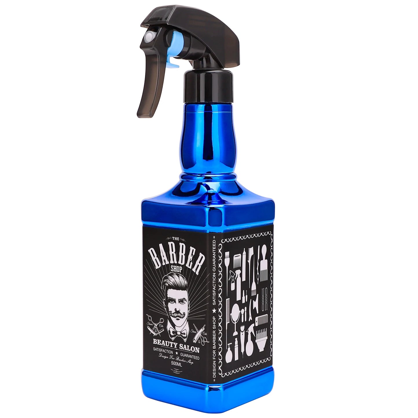 Hairdressing Spray Bottle Salon Barber Hair Tools Water Sprayer Retro Whiskey Oil Head Watering Can Styling Tools