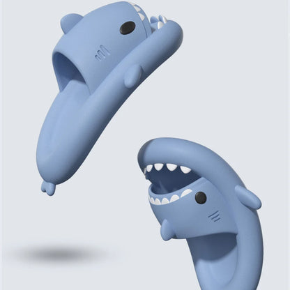 ChildrenSlippers Soft Sole Cartoon Shark Slipper Women Man Indoor Outdoor EVA Non-slip Slippers for Children's Shoes Sandals