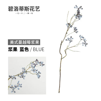 Artificial Withered Branches Berry Flower Flores Artificiales Home Nordic Decor Wedding Party Room decoration