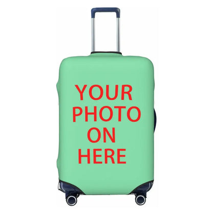 Custom Personalized Custom Photo Logo Luggage Cover Cute Customized DIY Print Suitcase Protector Covers Suit For 18-32 inch