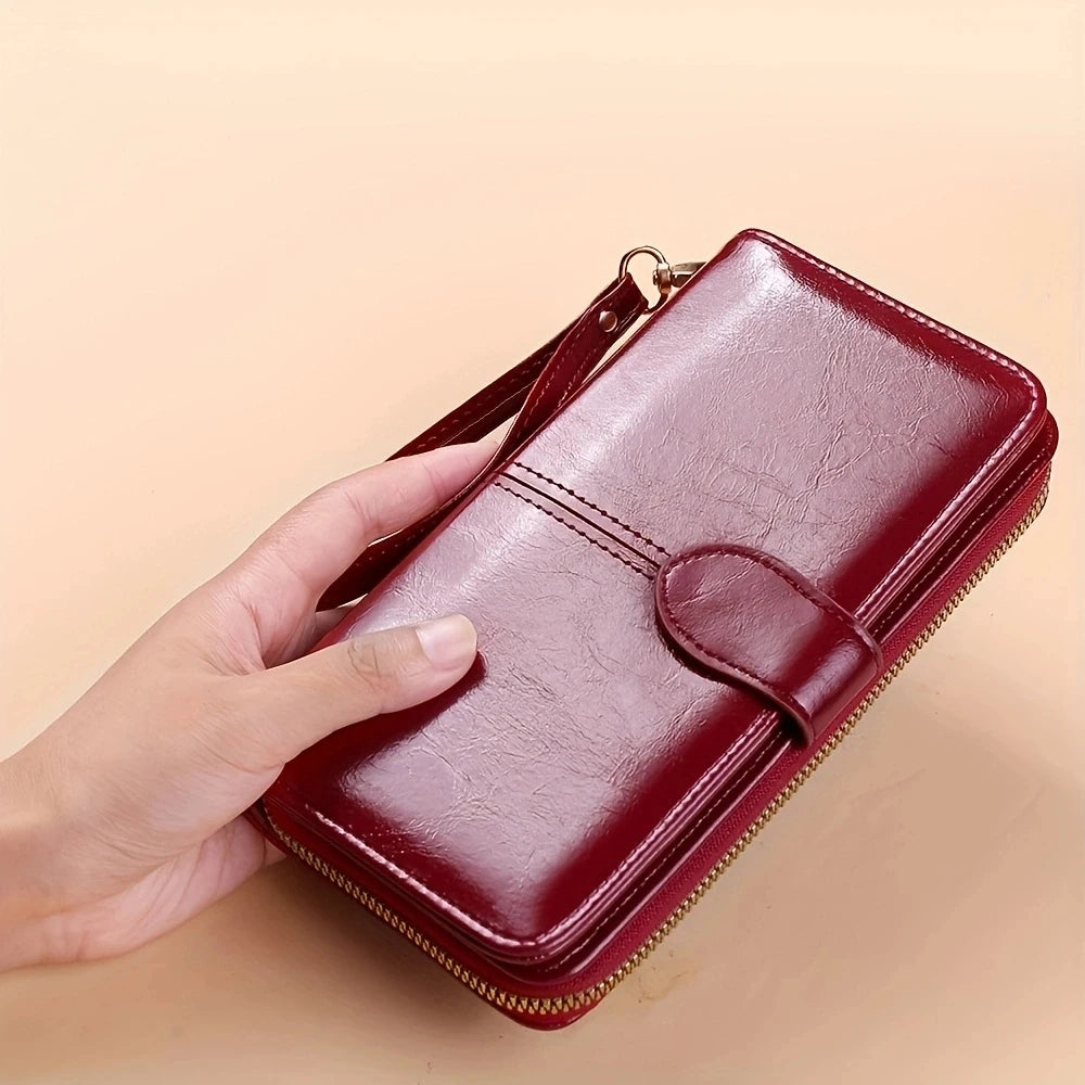 Hot Sale Women Wallet Leather Clutch Brand Coin Purse Female Wallet Card Holder Long Lady Clutch Carteira Feminina