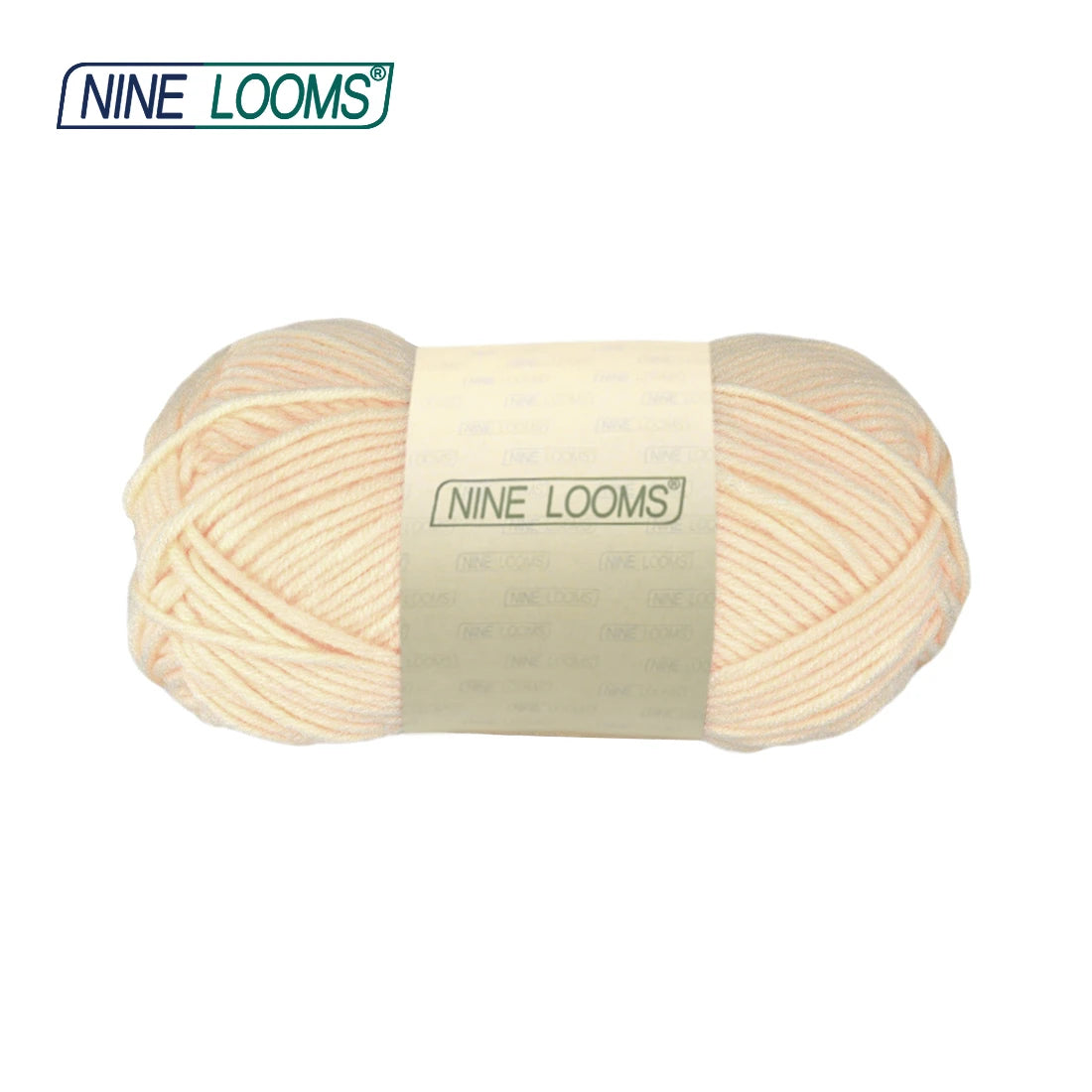 NINE LOOMS Acrylic Crochet Yarn 50g Soft 5-Strand Thread Doll Fabric Baby Blanket Sweater Scarf Hand Knitting Needlework Craft