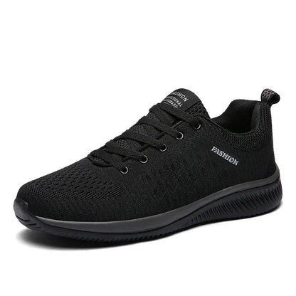 Breathable Sneakers Men Sport Running Shoes Women Light Athletic Shoes Leather Men Casual Flats Trail Walking Shoe Plus Size 45