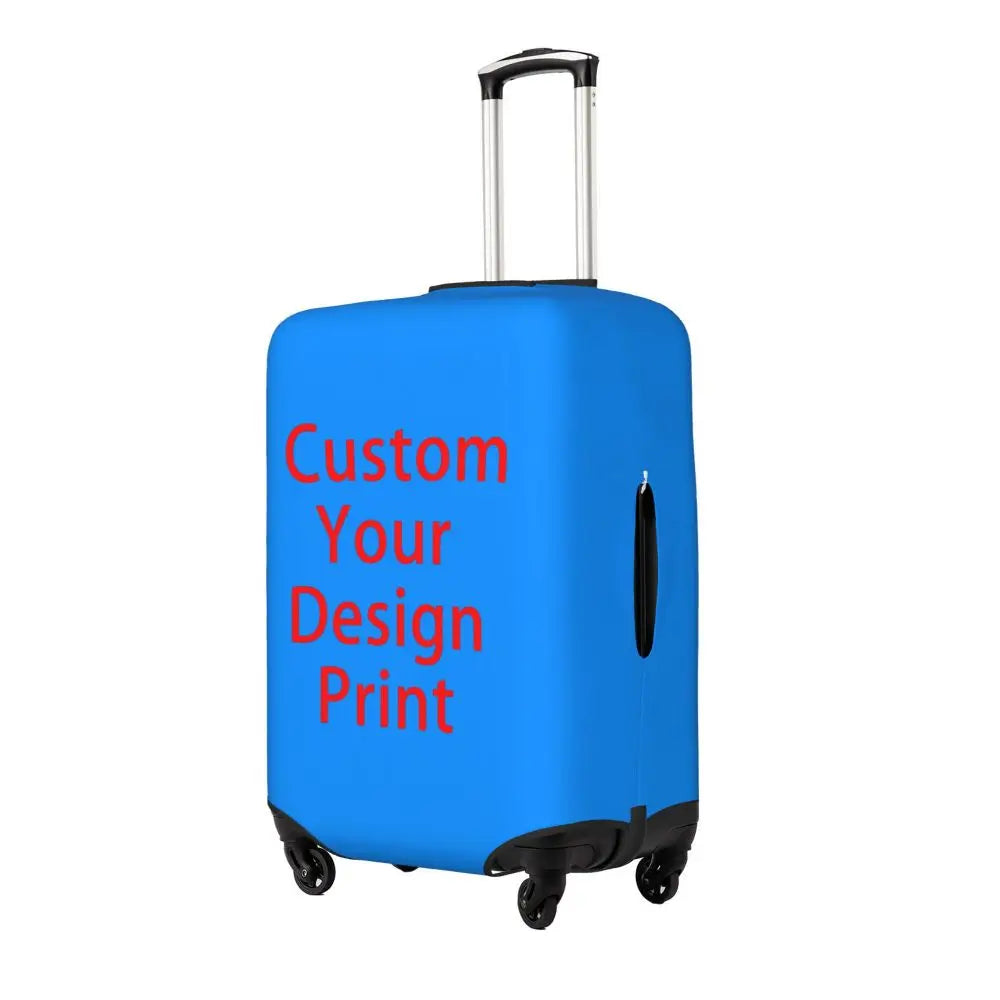 Custom Personalized Custom Photo Logo Luggage Cover Cute Customized DIY Print Suitcase Protector Covers Suit For 18-32 inch