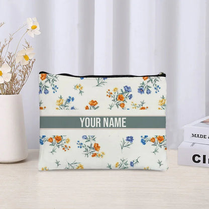 Custom Cosmetic Bag Trendy Women Handbag Luxury Wedding Bridesmaid Gift Name Purse Brand Side Bag for Ladies Travel Toilet Pouch