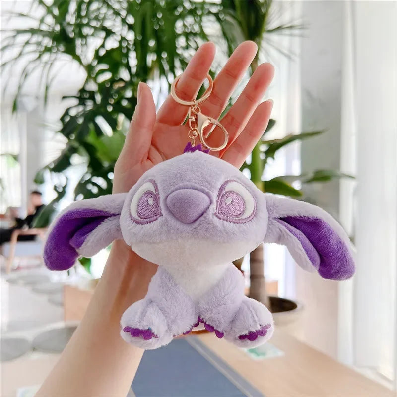 HOT Stitch See-through Bag Plush Doll Backpack Girls Large Capacity Cute Funny Backpack Anime Kawaii Cartoon School Bag Mochila