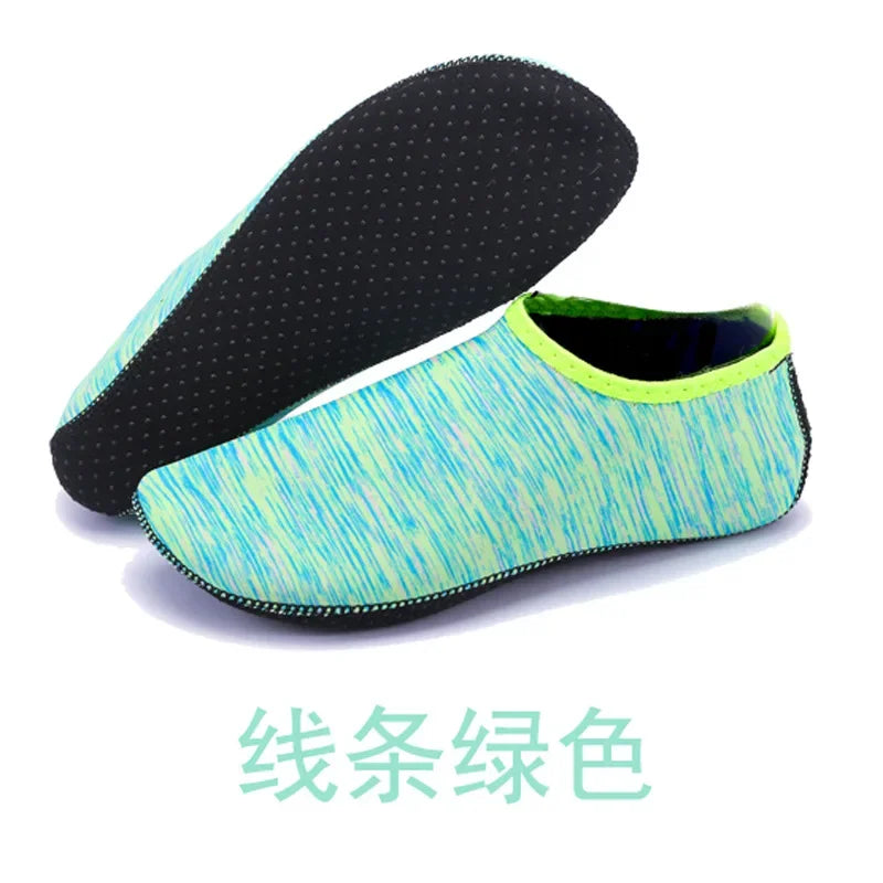 Non-Slip Unisex Water Shoes Swimming Diving Socks Summer Aqua Beach Sandal Flat Shoe Seaside Sneaker Socks Slipper for Men Women