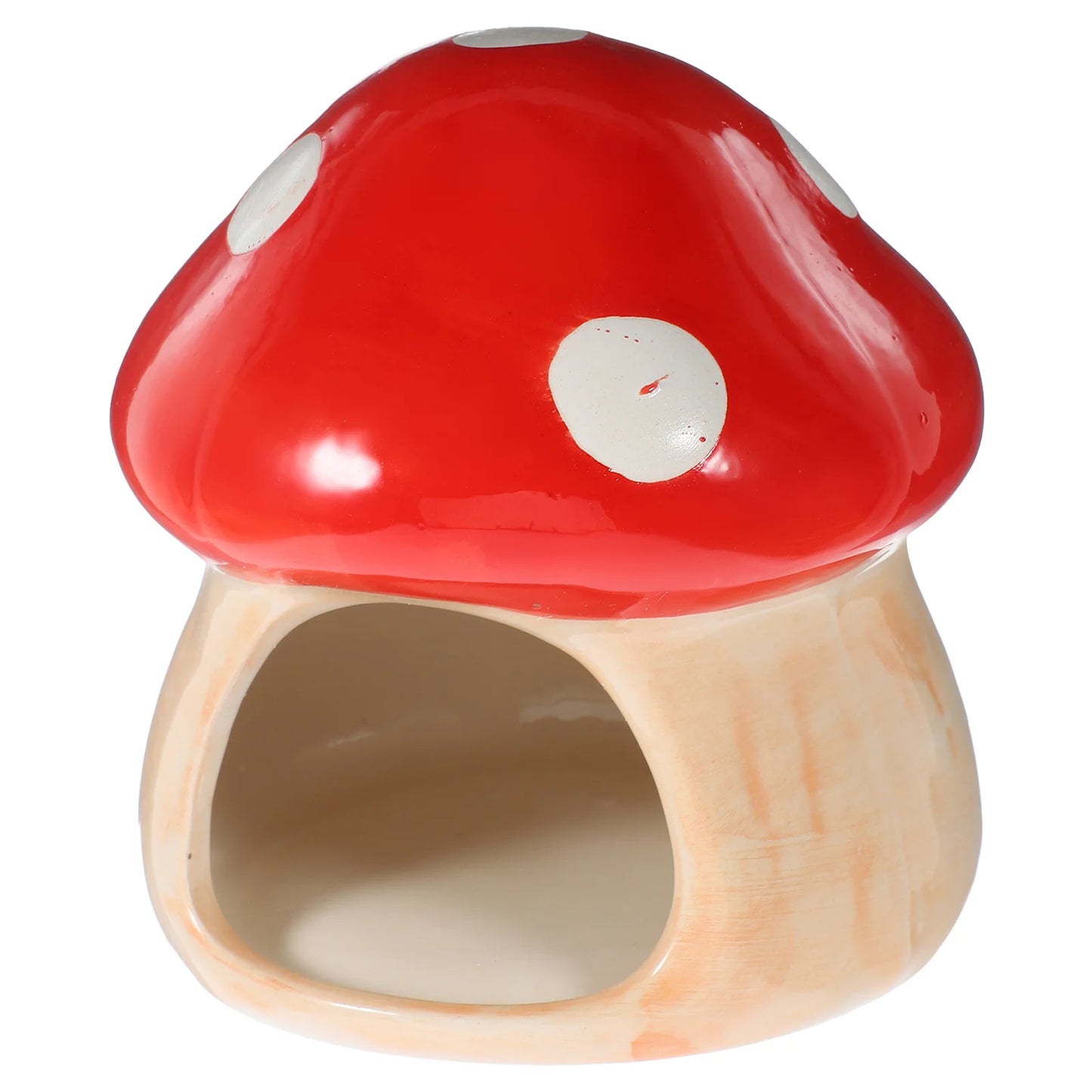 Mushroom House Hamster Ceramic Nest Pet Cooling Sleeping Dwarf Ceramics Animals