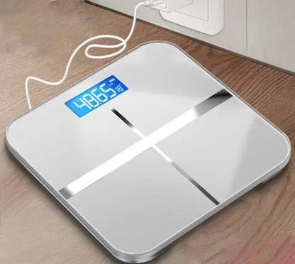 USB Smart Electronic Weight Scale Smart Health Scale Solid Color Household Precision Weight Measurement Figures