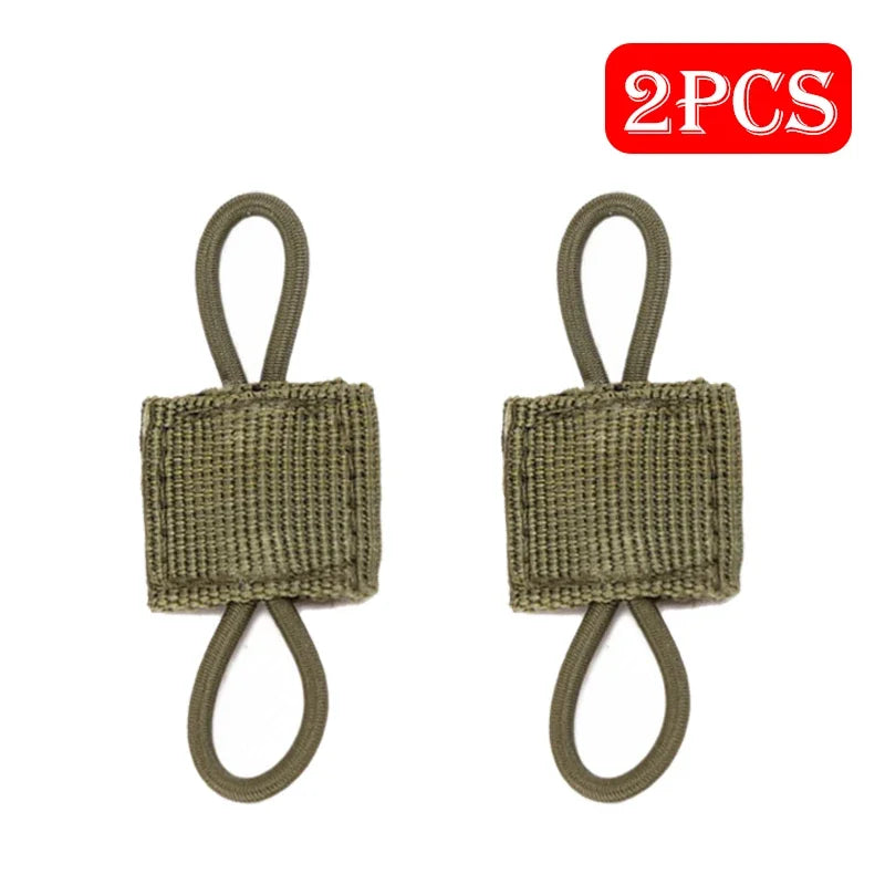 PPT Antenna Binding Buckle Outdoor Tactical Molle System Backpack Vest Accessories Elastic Strap Attachment Tactical Buckle