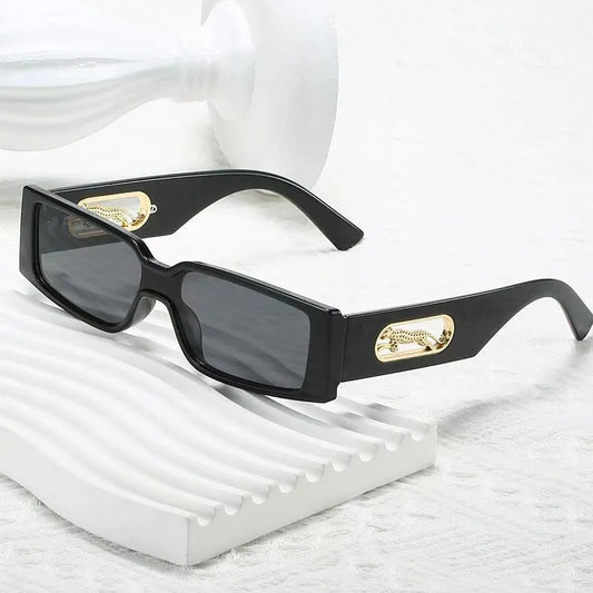 Fashion Small Rectangle Women Sunglasses Brand Designer Vintage Square Punk Sun Glasses Men Shades UV400 Clear Eyewear