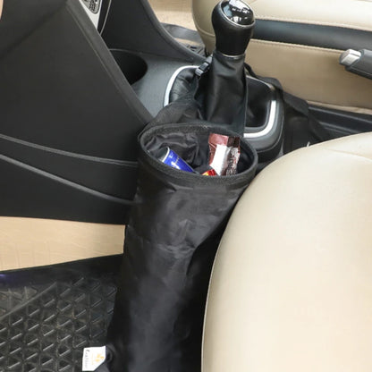 Car Seat Back Trash Holder Hang Litter Bag Garbage Storage Rubbish Container Oxford Cloth Car Waste Bins Cleaning Tools 1/2pcs