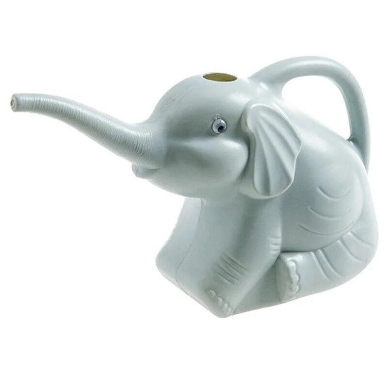 Cute Plastic Elephant Shape Watering Pot Can Plant Outdoor Irrigation Home Accessories Gardening Tools Equipment Garden Supplies