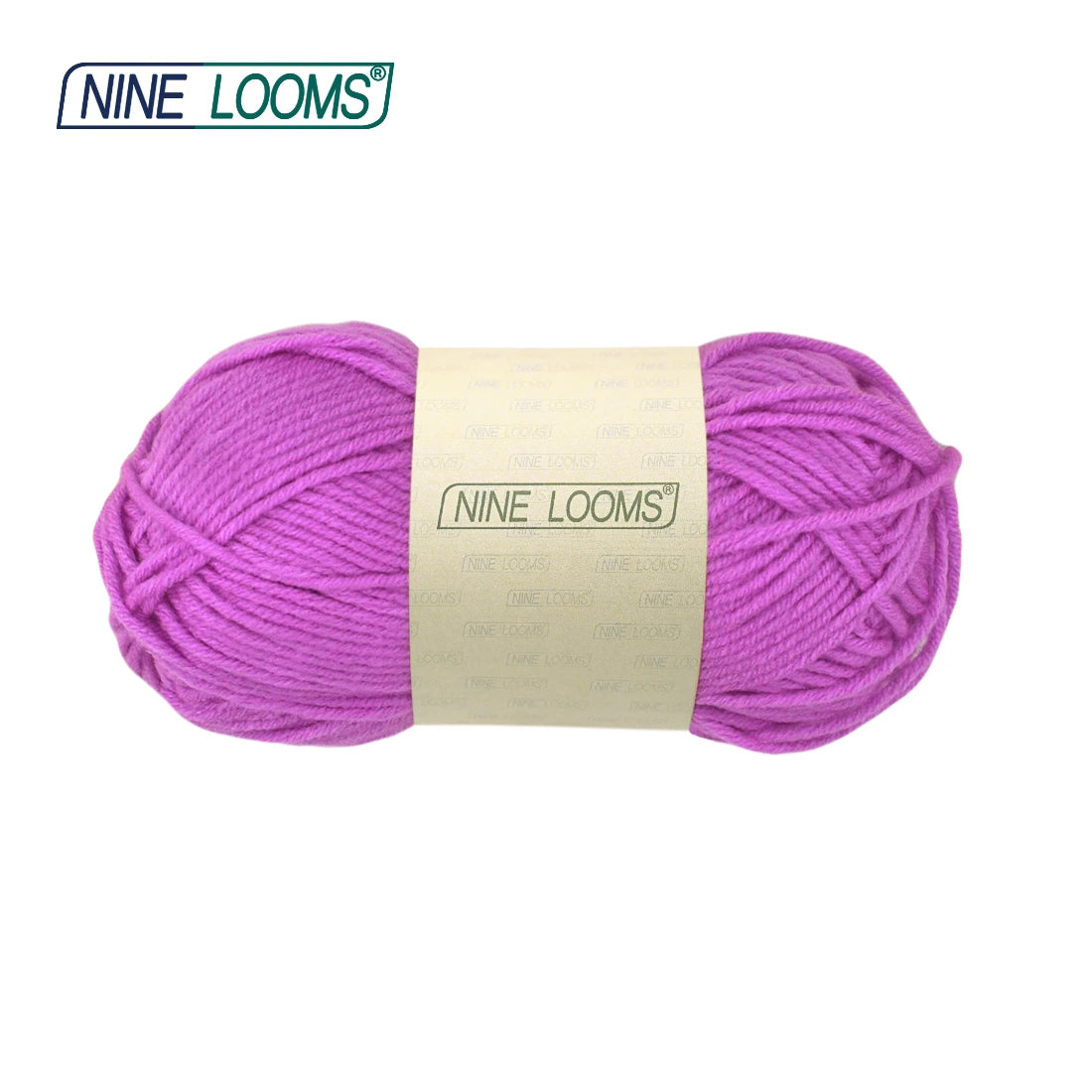 NINE LOOMS Acrylic Crochet Yarn 50g Soft 5-Strand Thread Doll Fabric Baby Blanket Sweater Scarf Hand Knitting Needlework Craft