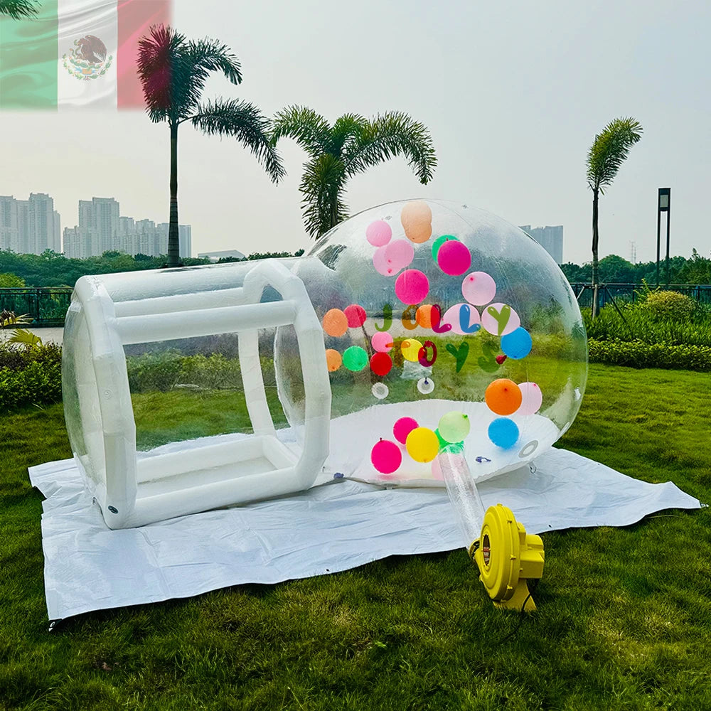 JOLLY TOYS Inflatable Bubble House, PVC material, Mexico overseas warehouse, free delivery only to Mexico