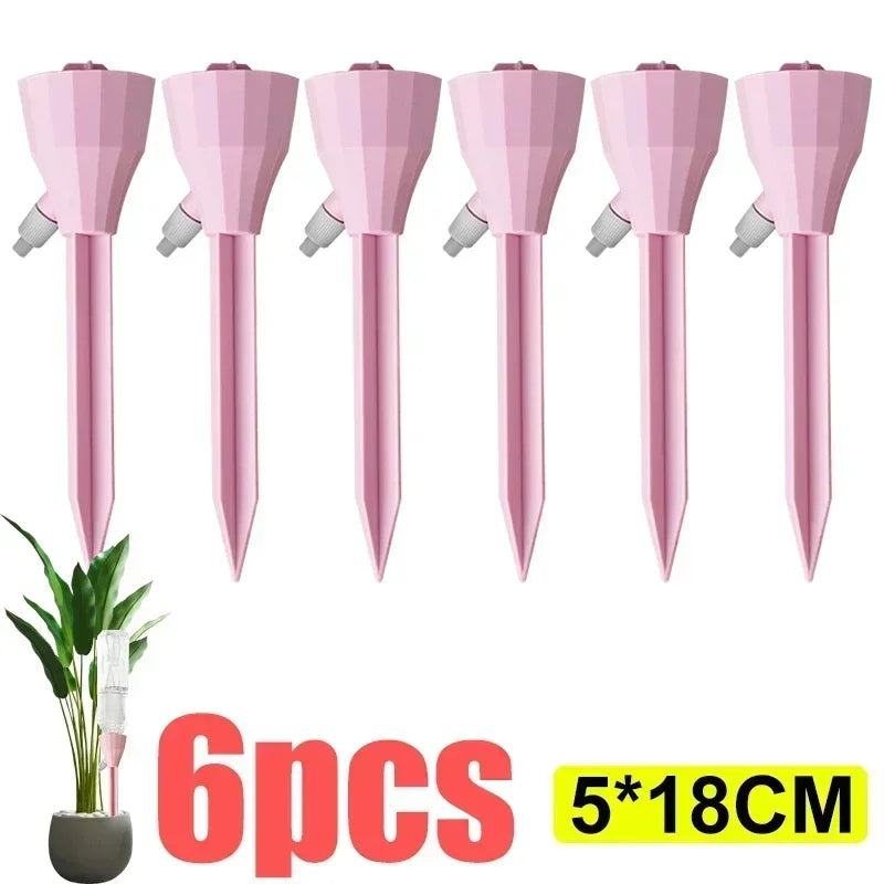 Adjustable Drip Irrigation System Automatic Self Watering Spikes Indoor Outdoors Potted Plants Irrigation System Garden Supplies