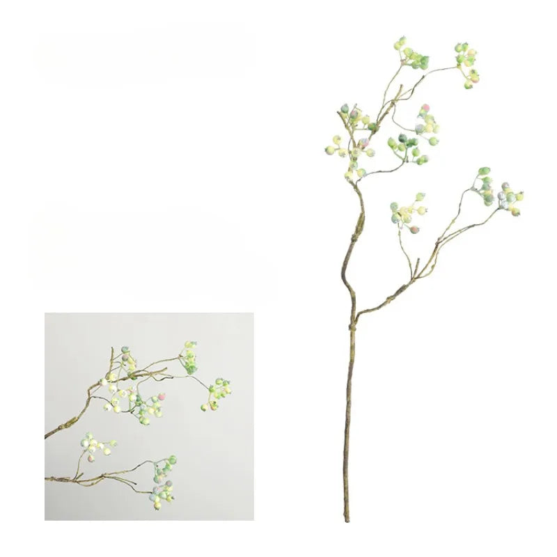 Artificial Withered Branches Berry Flower Flores Artificiales Home Nordic Decor Wedding Party Room decoration